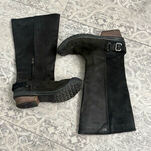 Sorel | Black Slimboot Tall Riding Waterproof Leather Boots | SZ 7.5